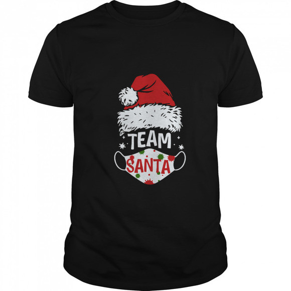 Other - Team Santa Face Mask Christmas Cost Shirt